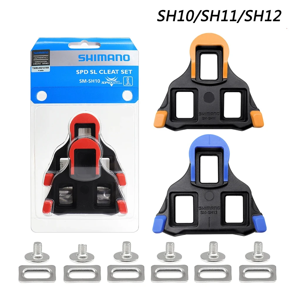 Road Bike Pedal Cleat SH11 Bicycle Cleats Original Box Shoes Cleats Bike Pedal Road Cleats Speed System SH10 SH11 SH12