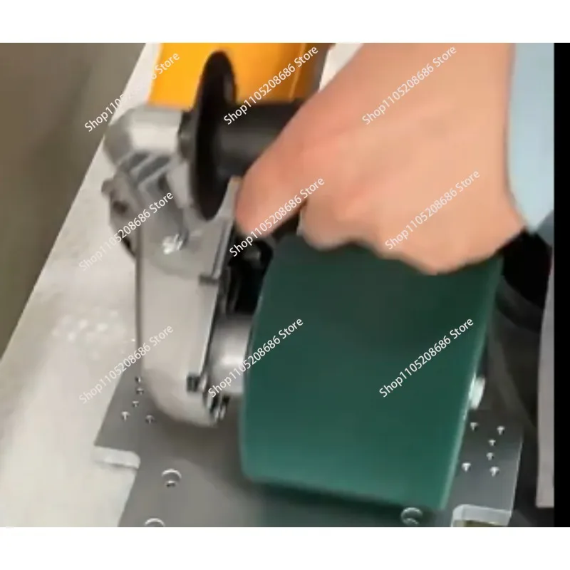 Stainless steel metal wire drawing machine small portable polishing machine electric speed regulation mirror plane grinding
