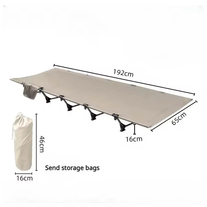 

Collapsible sleeping bed, tourist hiking backpacking foldable tent single beds