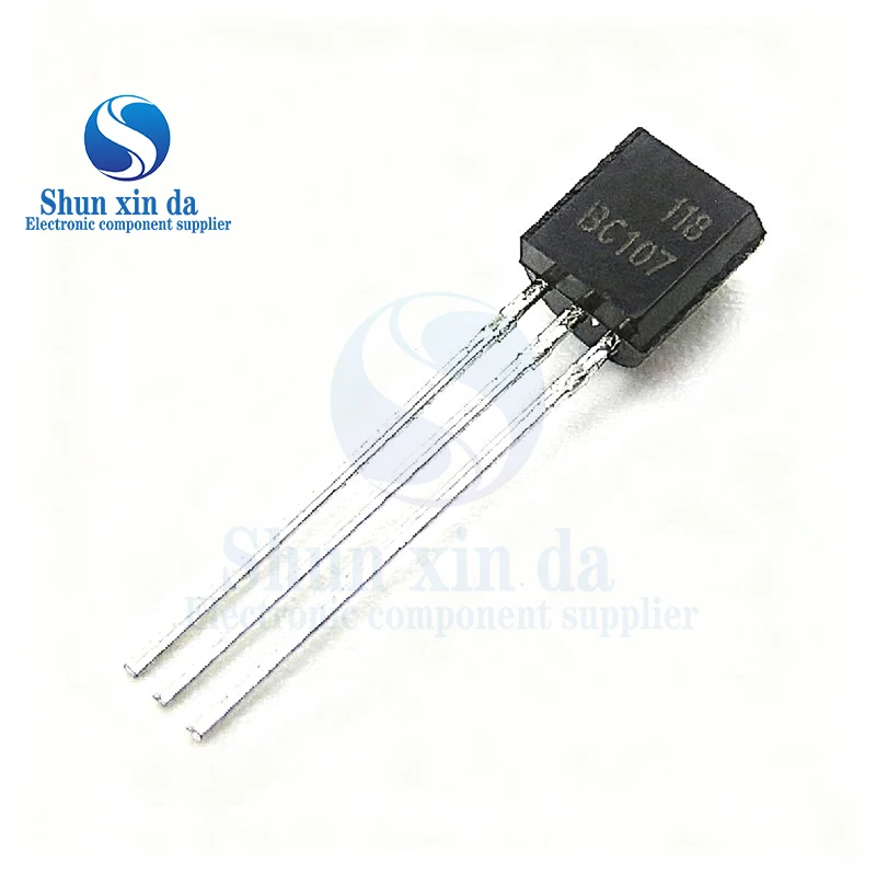 10pcs/lot BC107 TO92 C107 TO-92 new original In Stock Chipset