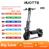 OOTD D99 City Electric Scooter 3000W*2 Motor Escooter  60V40AH Battery  Foldable Adult E-Scooter 13-Inch Tubeless Tire Escooter