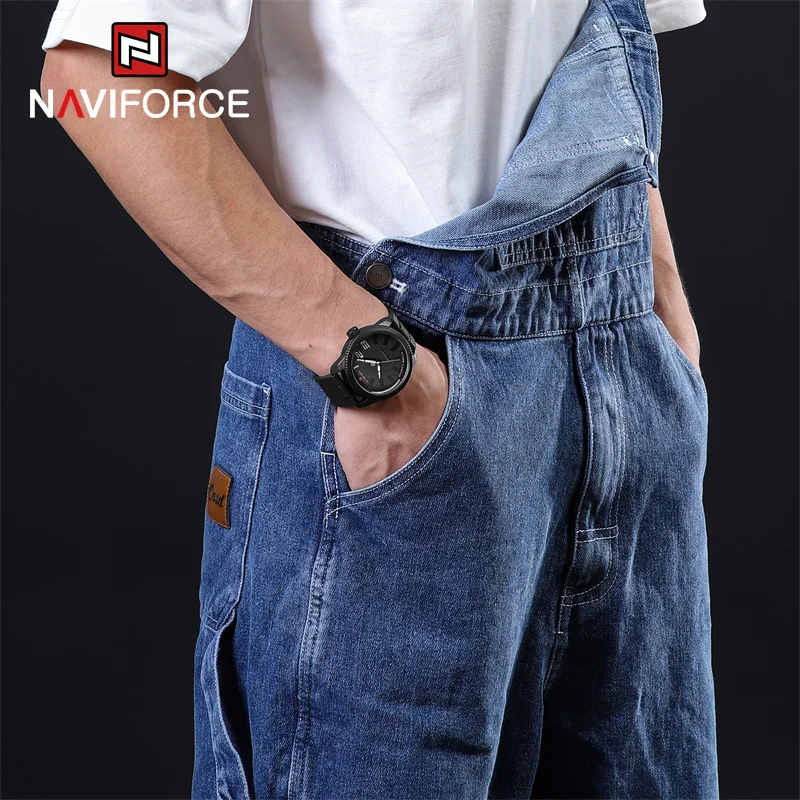 NAVIFORCE Watches For Men Top Brand Luxury Quartz Waterproof Sport Silicone Strap Wristwatches Military Male Clock Reloj Hombre