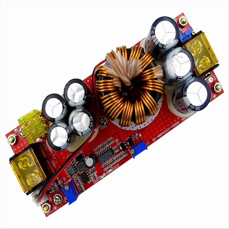 2X 1800W DC DC Voltage Converter CV Boost Converter Adjustable Module Power Supply 40A 10V-60V To 12V-90V Regulator