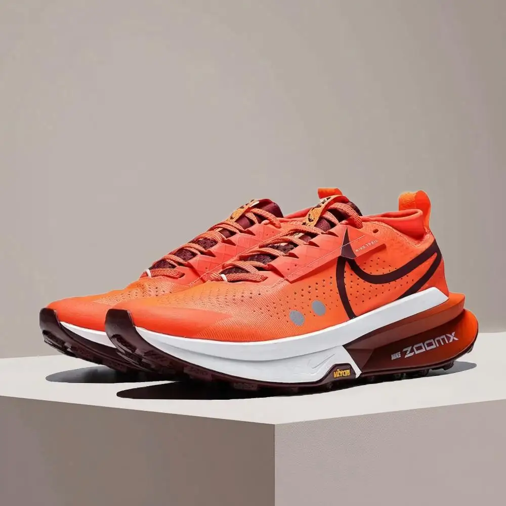 Nike ZOOMX ZEGAMA TRAIL Men's Running Shoes Sporty, versatile training shoes with slip-resistant, durable soles FD5190-800