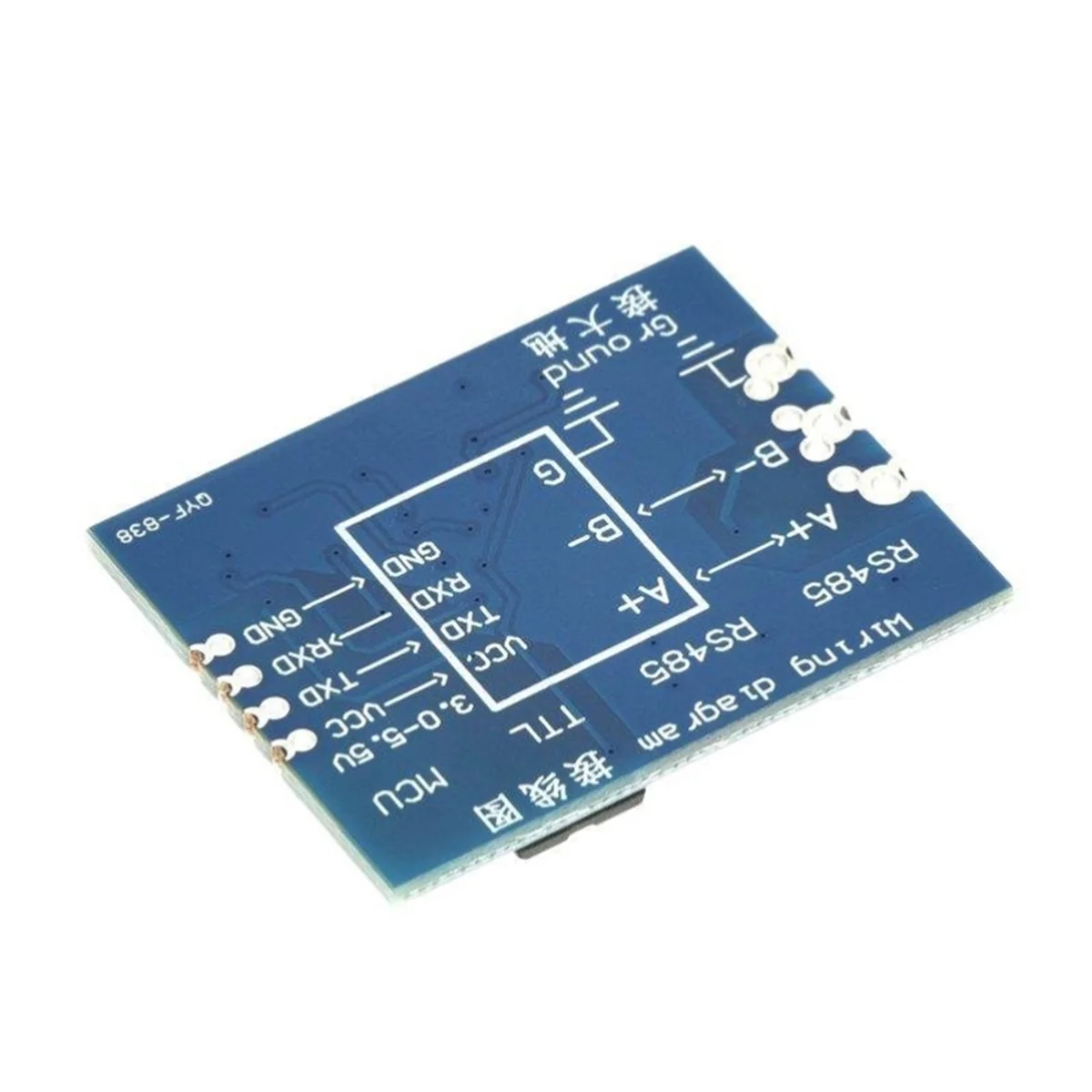 3.3V 5V TTL UART to RS485 Isolated Interface Converter Module Single-Chip Serial Port UART Industrial