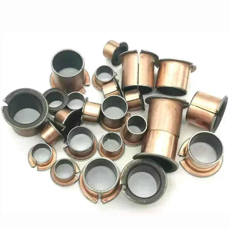 SF1-F Flanged Self-Lubricating Bushing 12/13/14/15/16/17mm Oil-Free Composite Copper Sleeve 3-10pcs Set