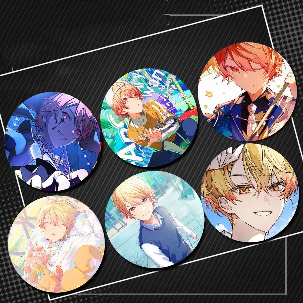 Pin de Tenma Tsukasa del Manga y Videojuego Project Sekai, Broche de Dibujos Animados para Mochila, Ropa, Colección de Accesorios, Joyería, Regalo para Amigos