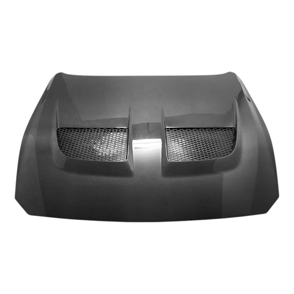 

2024 GTD Style Modified Carbon Fiber Fibre Front Engine Bonnet Hood Vent for Ford Mustang 2024