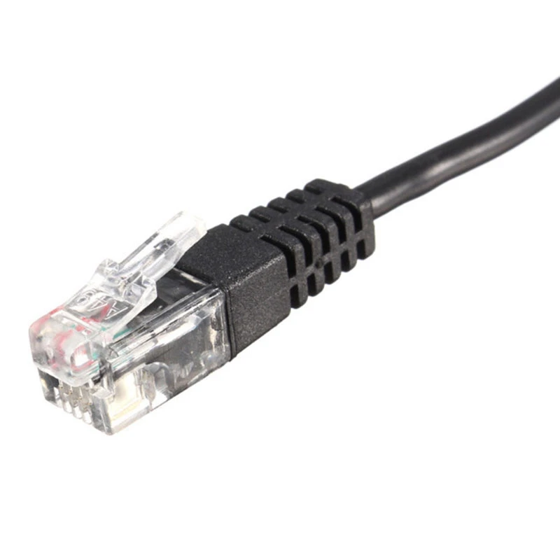 AU61-Headset Adapter RJ9 Plug Dual 3.5 Mm Audio Socket Socket To Plug RJ9 Plug Adapter Converter Cable For Telephone