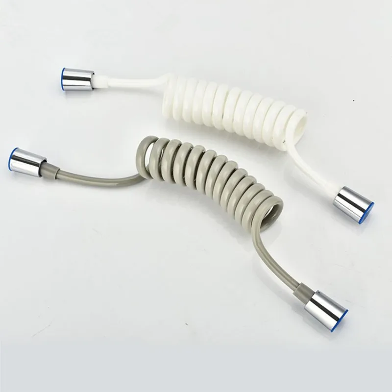 Flexible Spring Shower Hose for Water, Toilet Bidet Sprayer Gun, Telephone Line Plumbing Hose, Bathroom Accessories, 3M