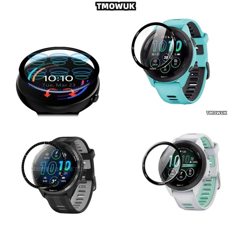 

For Garmin Forerunner 57 945 955 965 970 42mm 47mm Tempered Glass Film, Offers Ultimate Durability