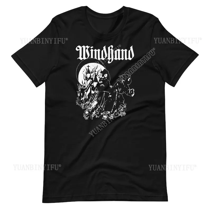 

Windhand T-Shirt: Stoner Rock Band Tee - Doom Metal Music cotton Vintage round neck Men Women Streetwear Tees Short Sleeve