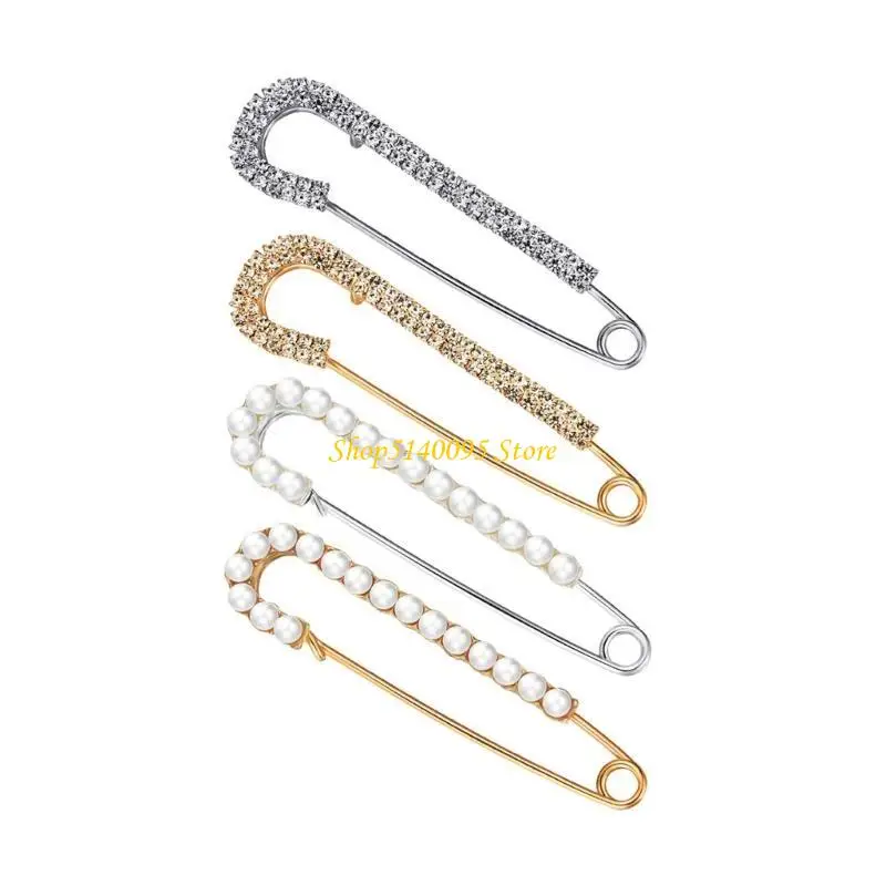 

DXAE 4lots Femininity Brooch Art Brooch Restros Styles Brooch Festival Ornaments