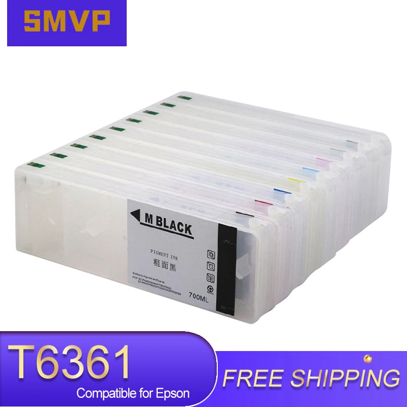 

Refill Empty Cartridges T6361-T6369 T636A T636B for Epson 9908 7908 7890 9890 9710 7710 supply 9910 7910 7900 9910