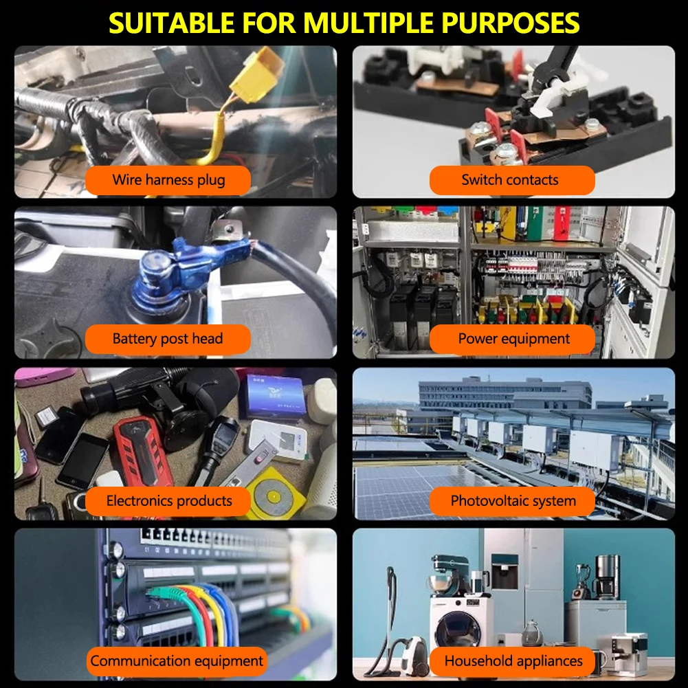 100 جرام شحم كهربائي ملامس معجون موصل شحم مركب للكهرباء لقيمة المقاومة المنخفضة للأجهزة المنزلية