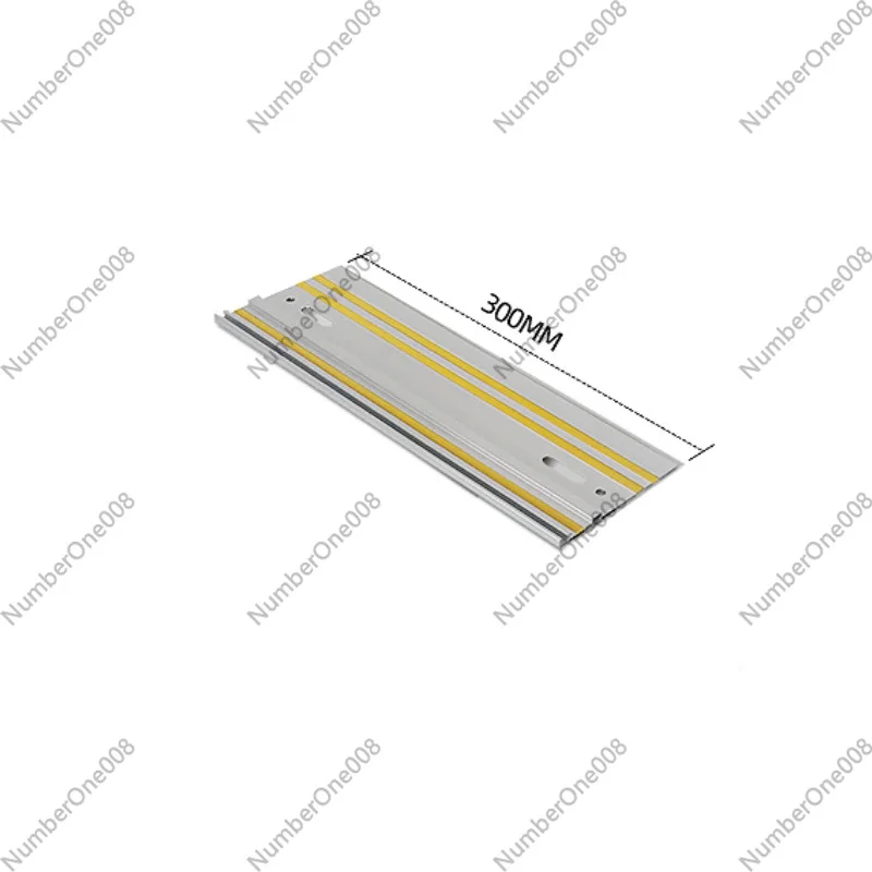 Circular Saw Guide Rail 1400mm Aluminum Alloy, Linear Cutting Track with Anti-Slip Grip for Woodworking Miter Saw