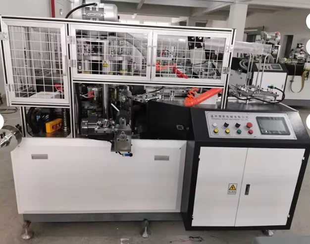 Customized PE/PLA Coated Paper Cup Making Machine Fully Automatic Paper Cup Machine 1.5-16oz 80-100pcs/min Coffee Paper Cup M