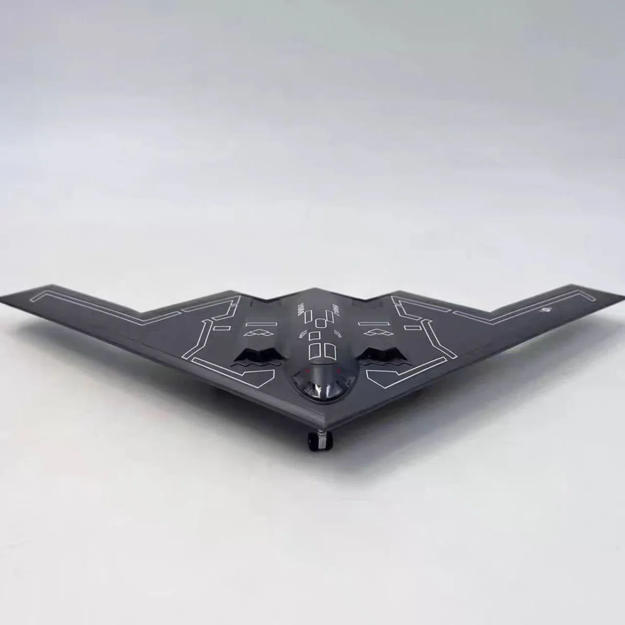 دييكاست 1:200 مقياس الأمريكية B2 فانتوم الشبح منفذها سبيكة نموذج طائرة تحصيل لعبة هدية تذكارية عرض حلية