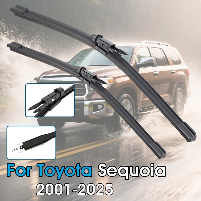 

Car Wiper Blades For Toyota Sequoia 2001-2025 Windshield Windscreen Front Window Blades Car Accessories