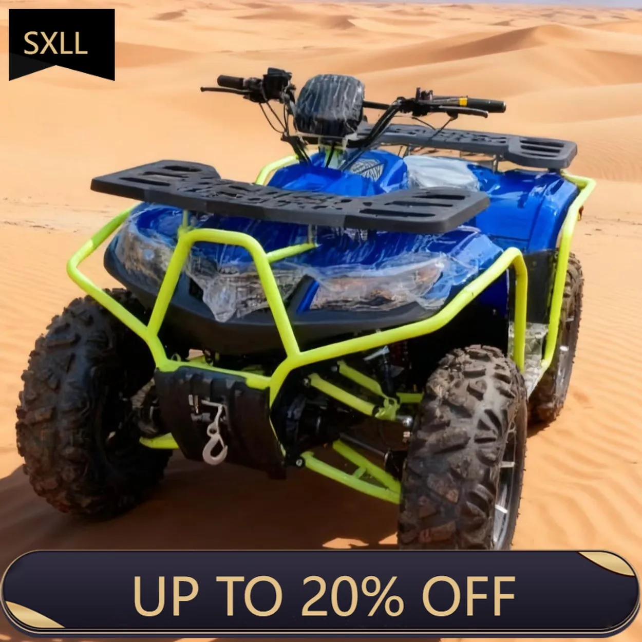 

SXLL Customizable New 10000W Electric ATV High Power Shaft Drive 4WD Motorcycle Racing Adventure