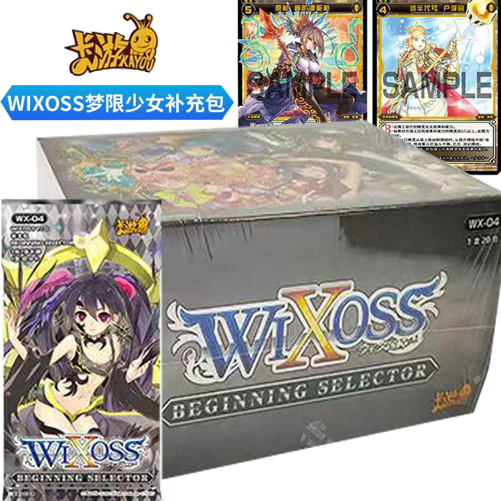 KAYOU Selector Infected WIXOSS Game Collection Cards Original Anime Girl Turn Based Trading Battle Cards Children Favorite Gifts