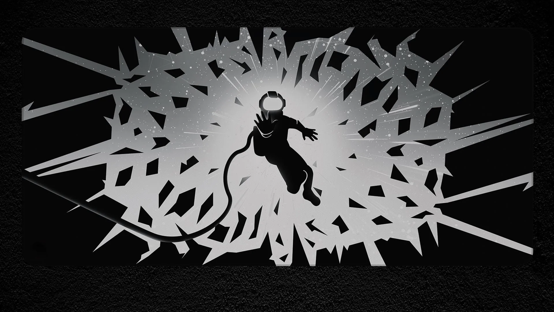 

Space Debris Desk Mat, Unique Artistic Mouse Pad,Floating in Space Gaming Mouse Pad,Gift for Electronic World Battle Enthusiasts