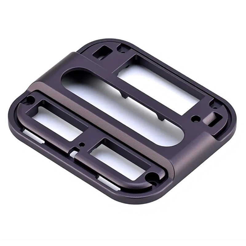 Piezas de aluminio de precisión personalizadas Mecanizado CNC Piezas de aluminio anodizado Caja electrónica de aluminio de fresado CNC