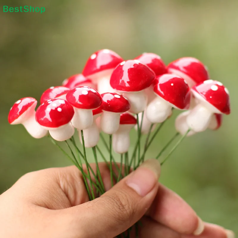 ★ 20 piezas de hongos de resin - Landscape Bonsai Garden reseña y precio