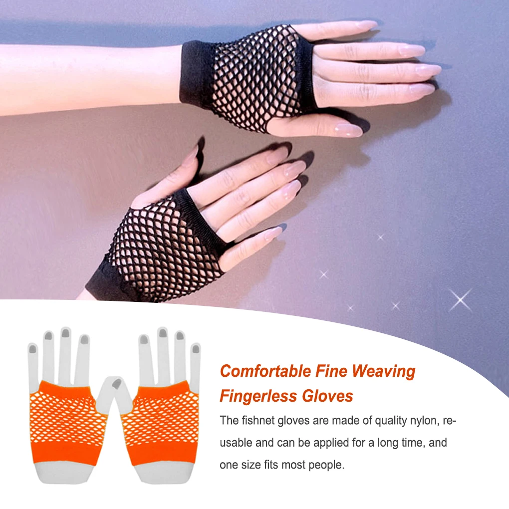 Fingerless Gloves for Women Emo Accessories Hands Protector Thumbs Holes Outdoor Activities Home Supplies Winter