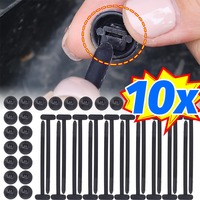 1~10Pcs Nylon Universal Cable Tie Buckle Screw Replacement Auto Fastener Clip Car Repair Fender Trunk Engine Guard Underbody Fix