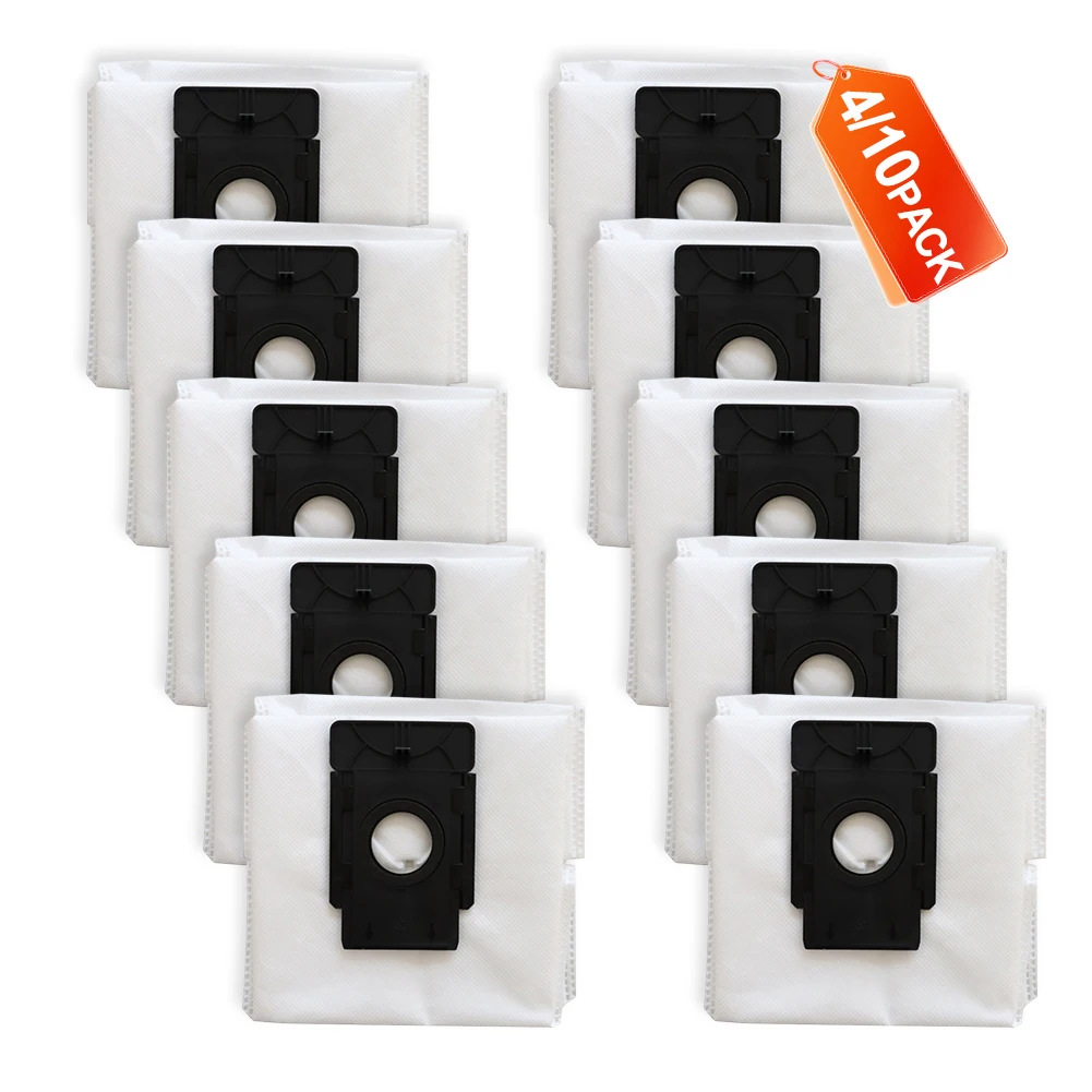 4/10 stücke Staubbeutel Für EZVIZ Roboter Staubsauger Für RC3 Plus RE4 Plus RE4 + RE5 Plus CS-RA-KIT07 CS-RC3 CS-RE4P Teile