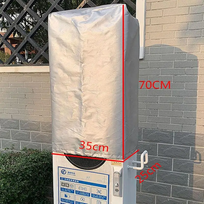 

EV Charging Station Cover Electric Car Charger Cover Electric Auto Charging Station Windproof Roof Rainproof For Parking Lots