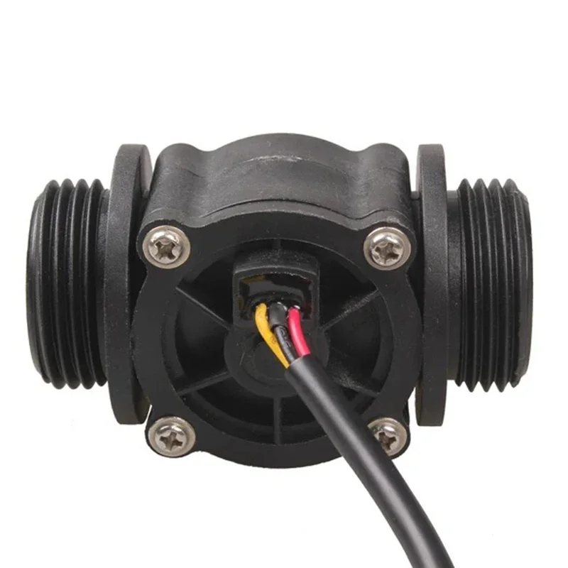1-inch Hall NPN Pulse Flowmeter DN25 Water Flow Sensor Pipeline Flow Detection Flow Rate