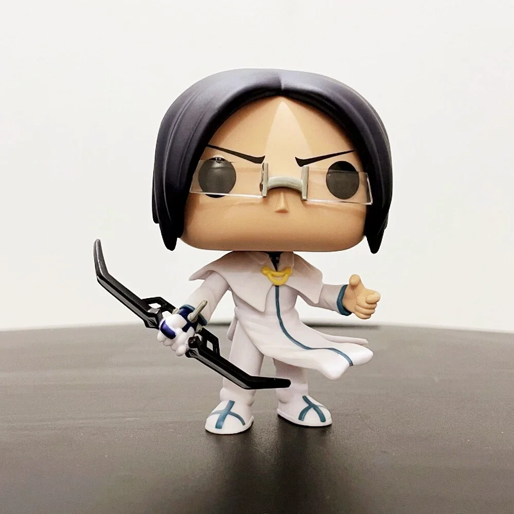 بليتش أنيمي الشكل أوريو إيشيدا # 1696 (توهج) تمثال Funko Pop تحصيل طبعة محدودة 4 بوصة الديكور لعبة مجسمة الهدايا