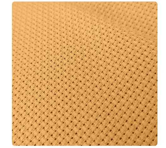 14CT colorful embroidery fabric, small grid, poke-poke embroidery, small piece, double yarn, 50-150CM Cross Stitch fabric