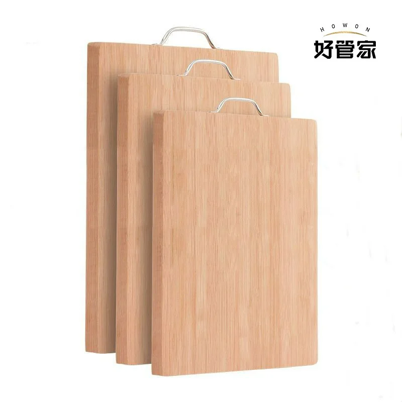 Bamboo cutting board, antibacterial and anti-mildew household kitchen double-sided chopping board