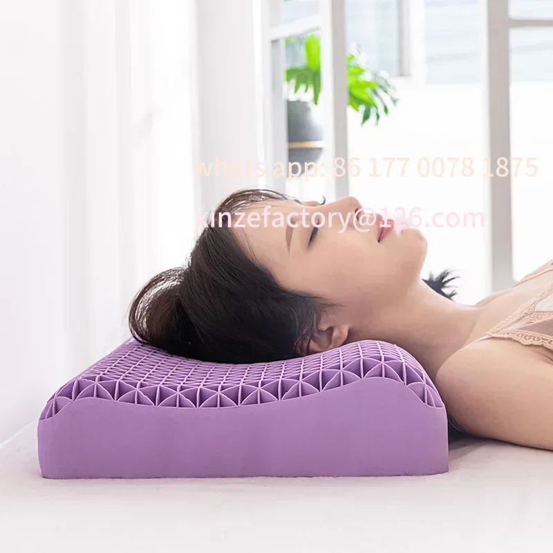 Customizable Pectin Pillow Memory TPE Pillow Neck Message Pillows High Orthopedic Shoulder Pain Protection Cervical  Almohadas