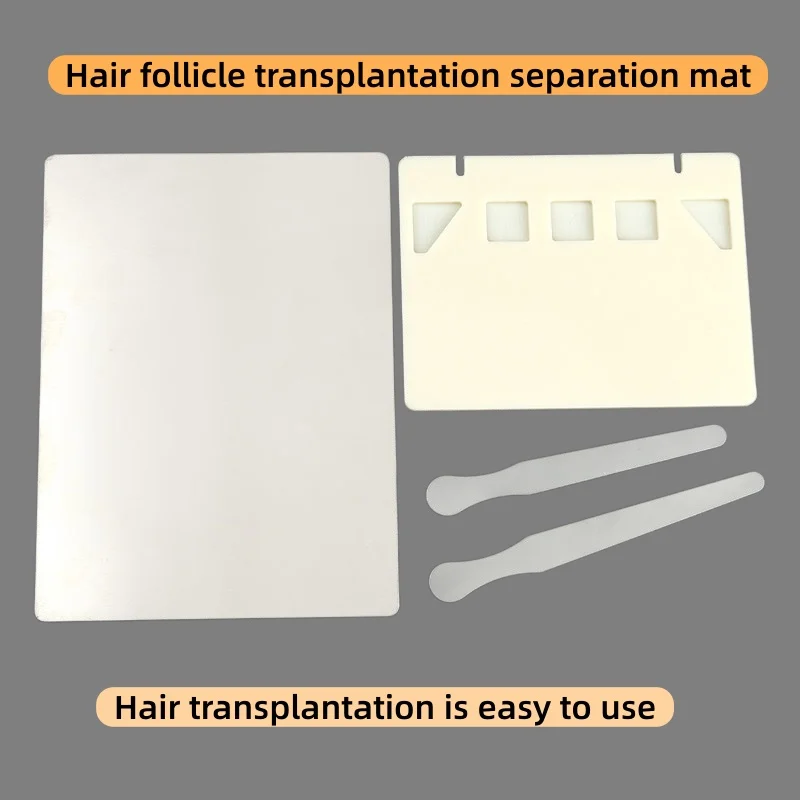 

Мат для разделения волосяных фолликулов, пластина из нержавеющей стали с эпоксидной смолой для трансплантации волос методом FUE