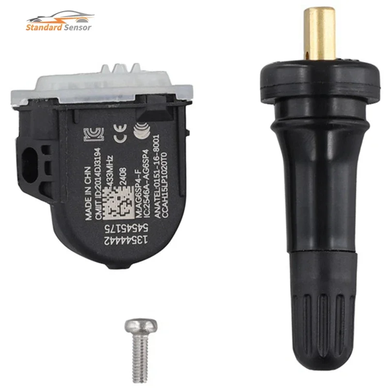 TPMS 4/1 шт. 13544442 система контроля датчика давления в шинах 433 МГц для GM Buick Chevrolet Cadillac CT6 Opel новый