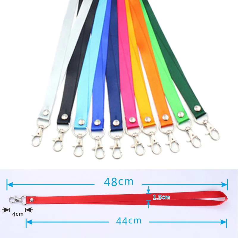 1Pcs Fashion Personality Mobile Phone Lanyard Neck Hanging Lanyards for Keys ID Card Employee Card Badge Holder ID Card lanyard