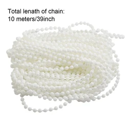 10 Meters Plastic Roller Blind Roman Vertical Shade Beaded Chain Pull Cord Curtain Beads Rope Treatments Blinds Cord Connector