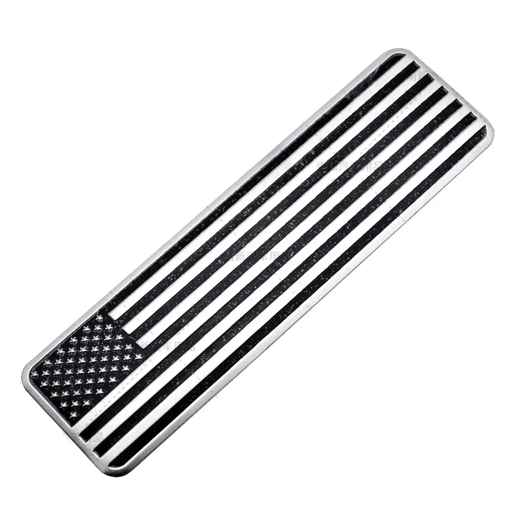 1Piece American Flag Logo Car Sticker Auto Rear Trunk Badge Decal for Honda Jaguar Chevrolet Lexus Nissan BMW Volvo Audi Opel