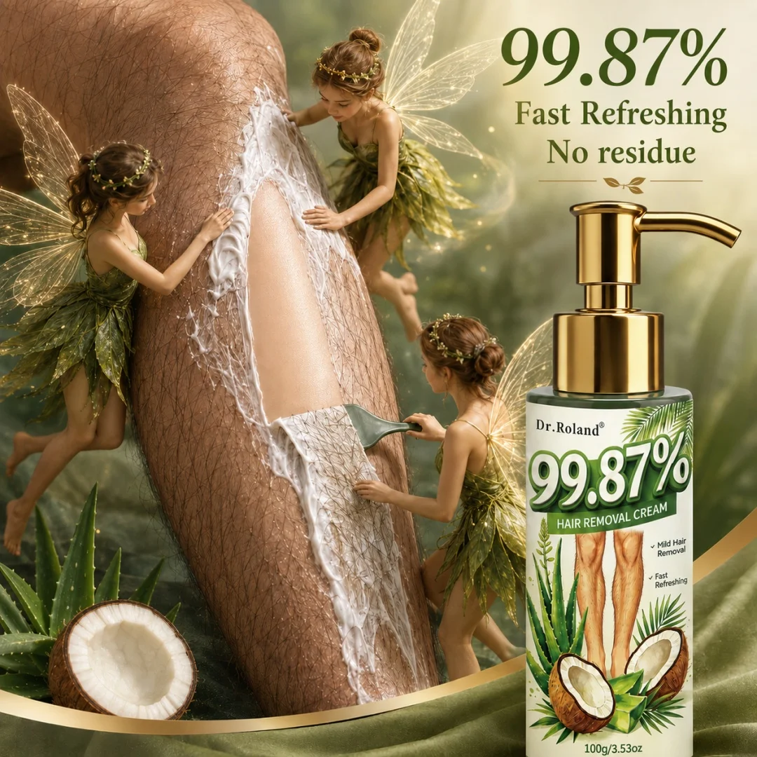 Mild Fast Refreshing Hair Removal Cream Gentle Non-Irritating Residue-Free For Underarm Leg Arm Face Lip Intimate Areas