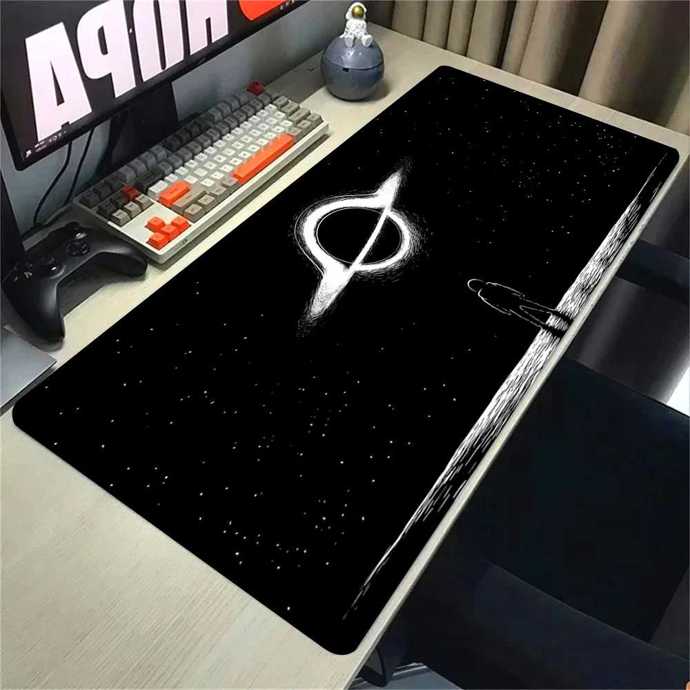 Anime Mouse Pad Gaming Accessories Mousepad Pc Gamer Keyboard Big Deskmat Astronaut Black Mats XL Carpet Large Computer Mice Mat