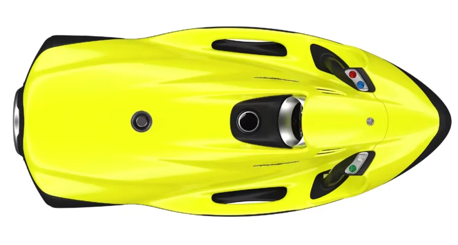 Afbeelding 3: SEABOB Cayago F5 Onderwaterscooter Lichtgeel