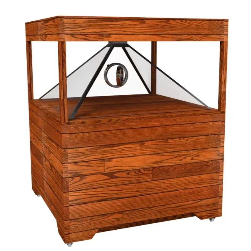 Werkseitig hergestellte 3D-Schmuckvitrine LCD-Vitrine