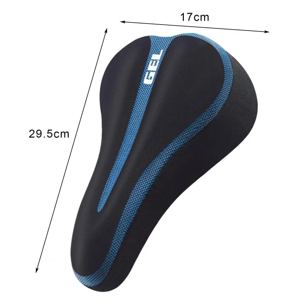 29.5*17cm Bike Seat Cover Non-Slip Design Adjustable Fastener Tape Secure Universal Easy To Install Bicycle Saddle Cushion Cover