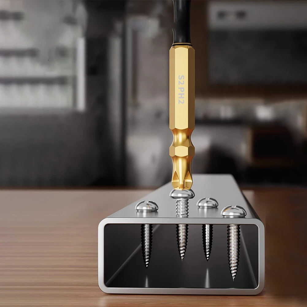 Alloy Steel Screwdriver High Hardness Screwdriver High Efficiency Long-term Use Magnetic Function For Electric Screwdrivers