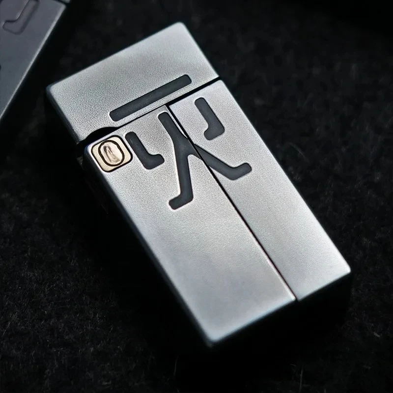 Decompression Desktop Toy Gift 2025 New（Pre Sale）Extinguish Captain's Seent Mechanical Magnetic EDC Fingertip Metal Push Plate