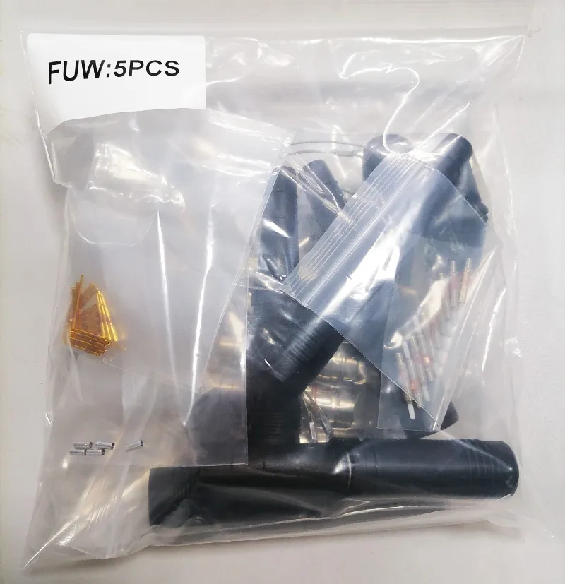 FUW unmontierte Steckerreparatur SMPTE Hybridfaserkabel 3K93C Power Electric Hybrid Connector Cable Assembly